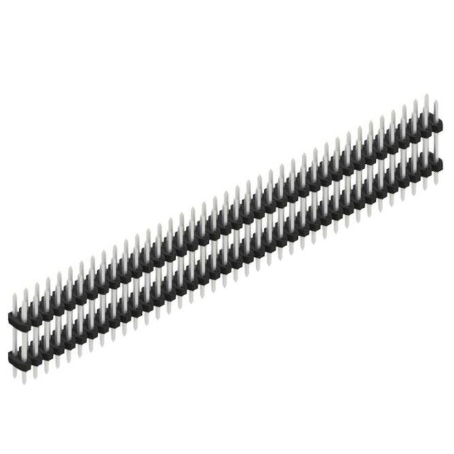 TWO ROWS,  0.5 MM, SUITABLE FOR