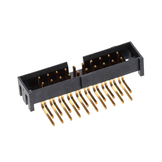 CONN HEADER R/A 20POS 2MM