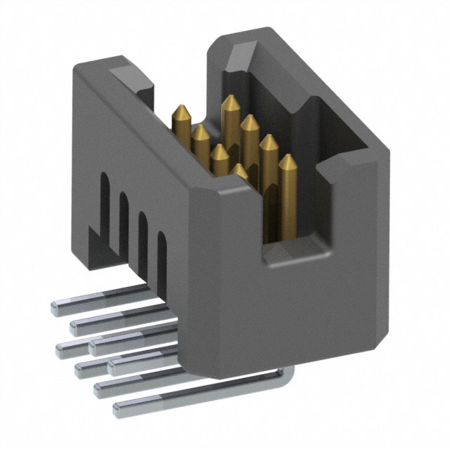 CONN HEADER R/A 8POS 1.27MM