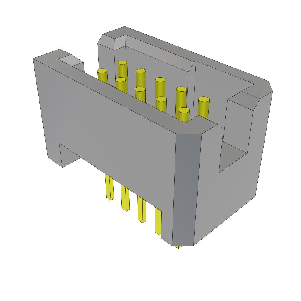 CONN HEADER VERT 10POS 1.27MM