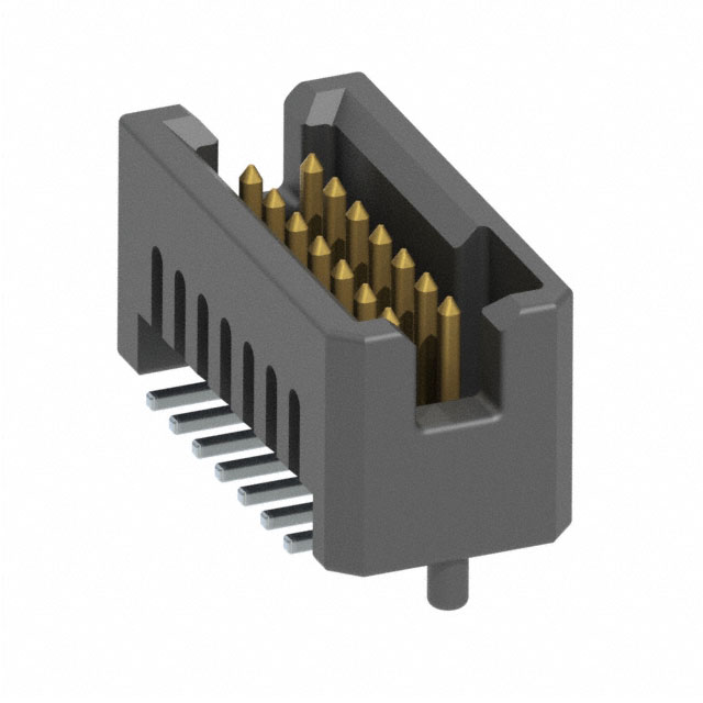 CONN HEADER SMD 14POS 1.27MM