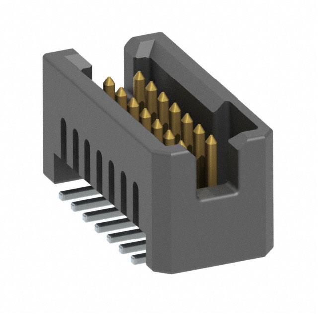 CONN HEADER SMD 14POS 1.27MM