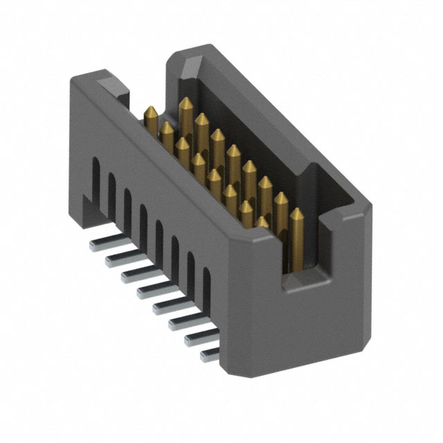 CONN HEADER SMD 16POS 1.27MM