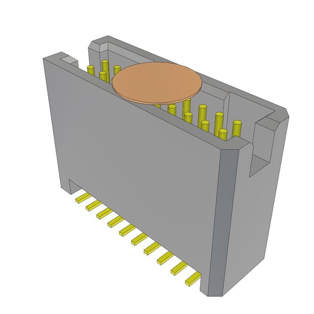 CONN HEADER SMD 20POS 1.27MM