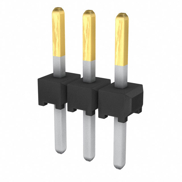 CONN HEADER VERT 3POS 2MM
