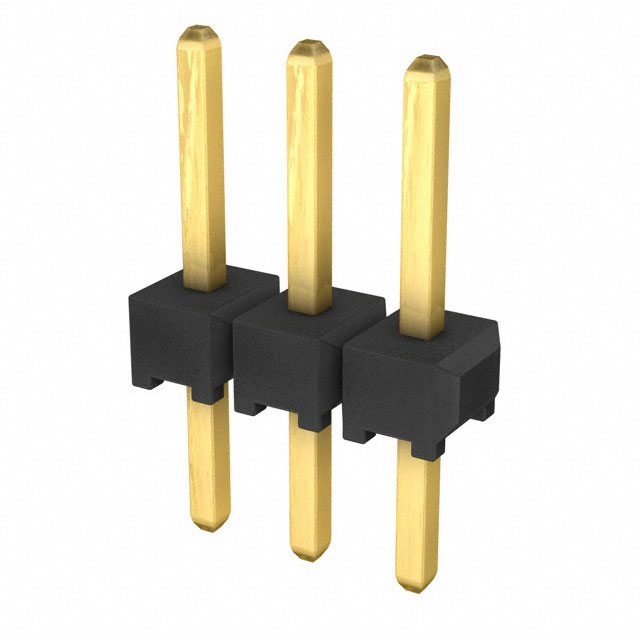 CONN HEADER VERT 3POS 2MM