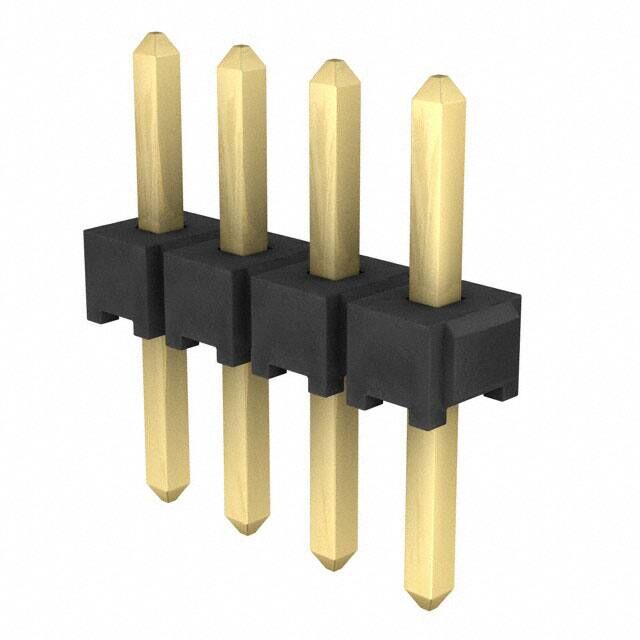CONN HEADER VERT 4POS 2MM