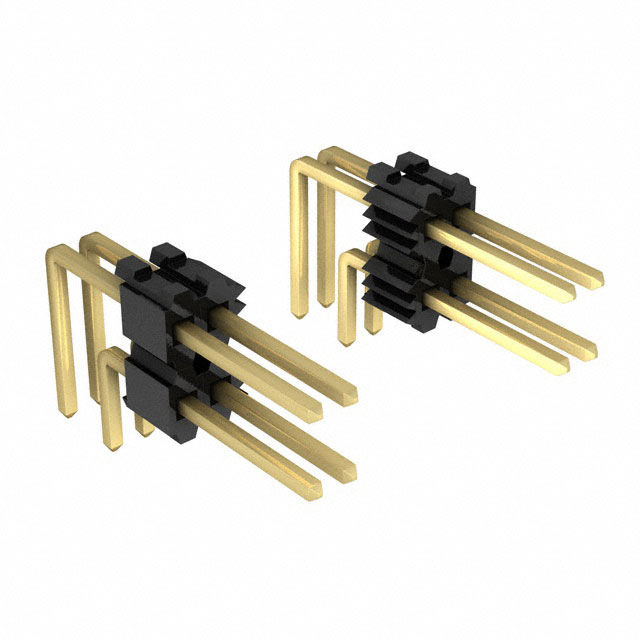 CONN HEADER R/A 60POS 1.27MM