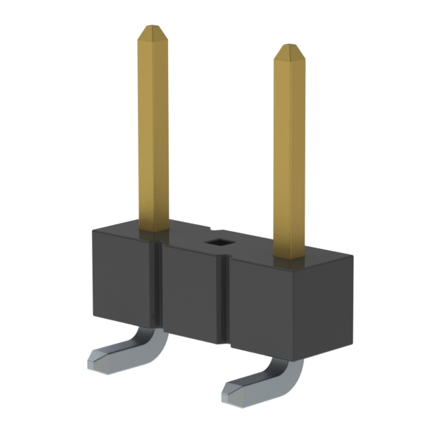 CONN HEADER SMD 3POS 2.54MM