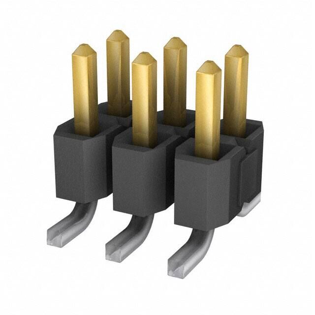 CONN HEADER SMD 6POS 2.54MM
