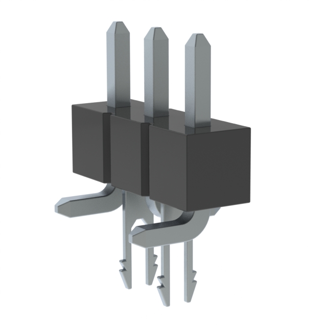 CONN HEADER SMD 3POS 2.54MM