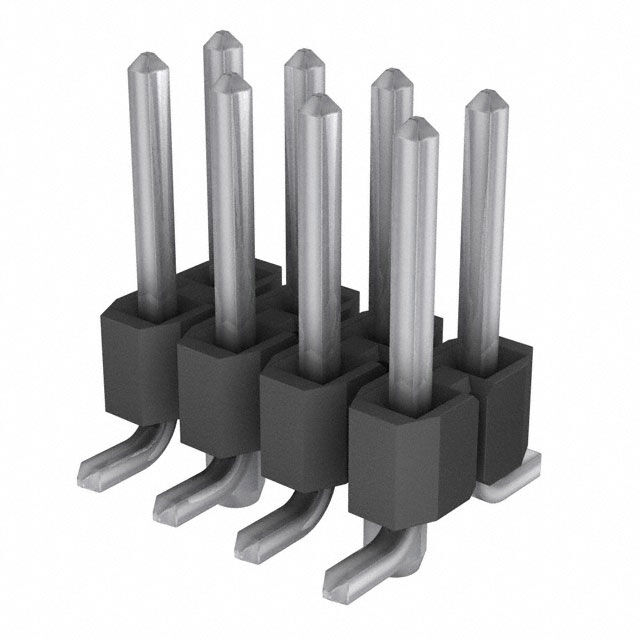 CONN HEADER SMD 8POS 2.54MM
