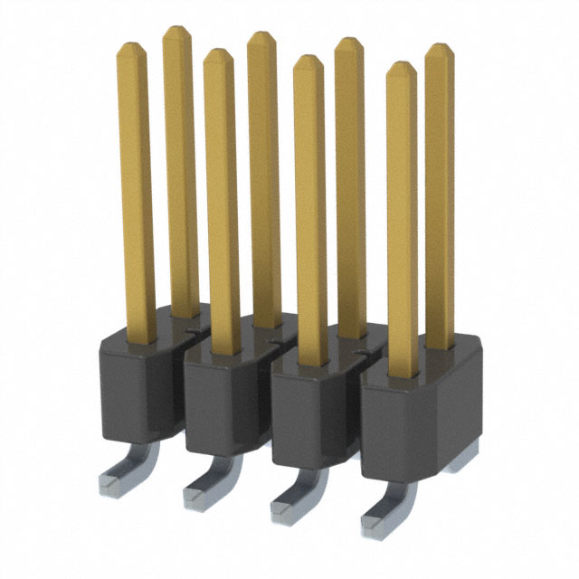 CONN HEADER SMD 8POS 2.54MM