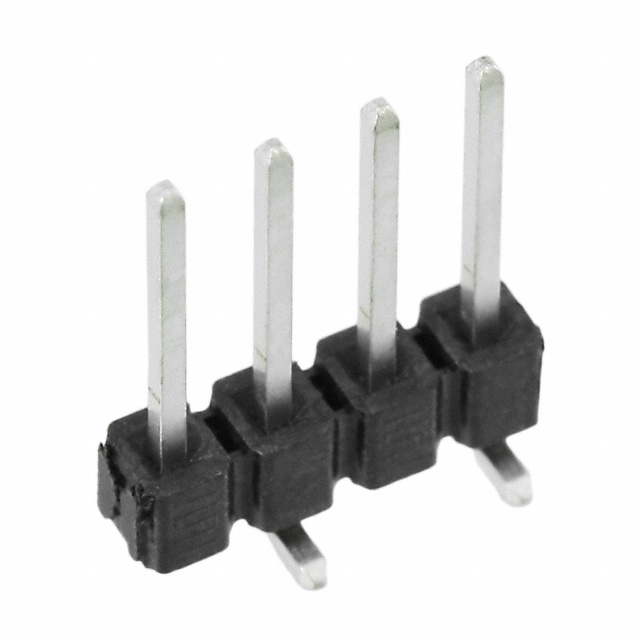 CONN HEADER SMD 4POS 2.54MM