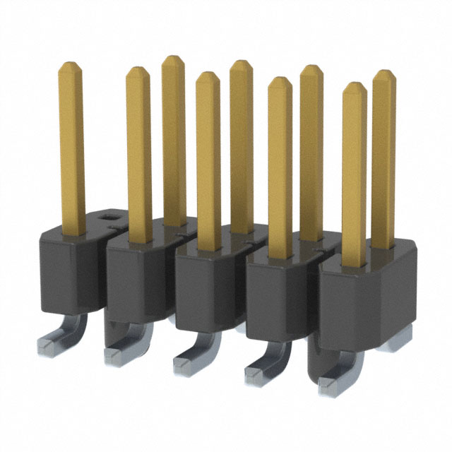 CONN HEADER SMD 10POS 2.54MM