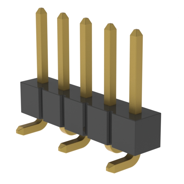 CONN HEADER SMD 5POS 2.54MM