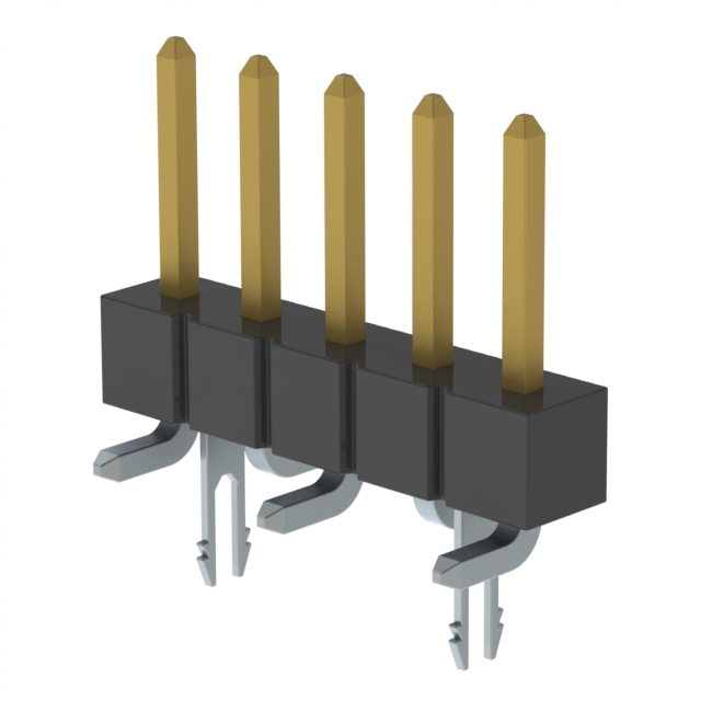 CONN HEADER SMD 5POS 2.54MM