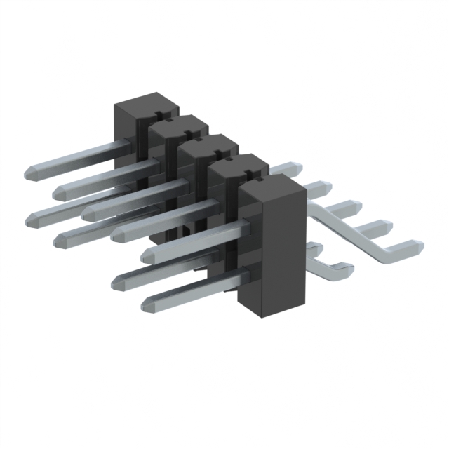 CONN HEADER SMD R/A 10POS 2.54MM