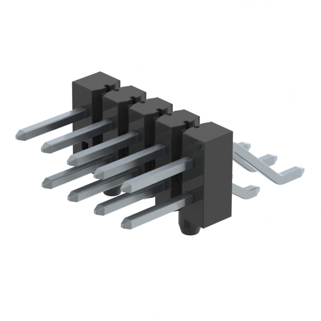 CONN HEADER SMD R/A 10POS 2.54MM