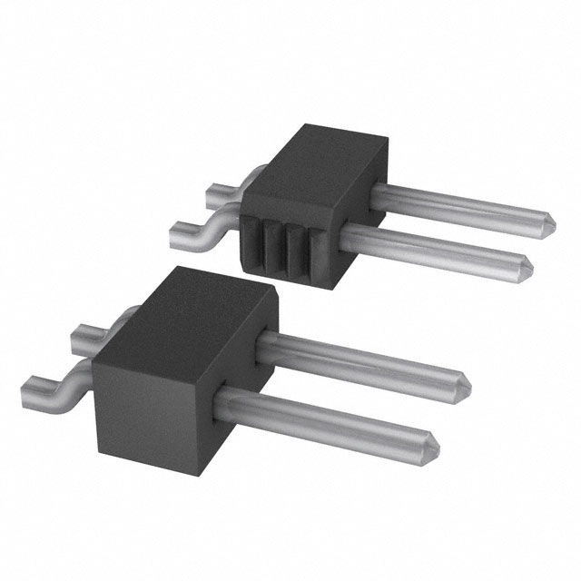 CONN HEADER SMD R/A 15POS 2.54MM