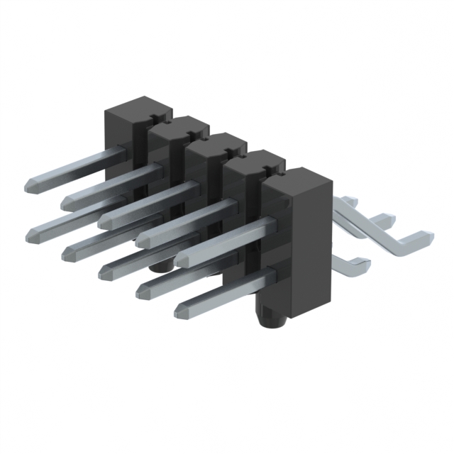 CONN HEADER SMD R/A 10POS 2.54MM