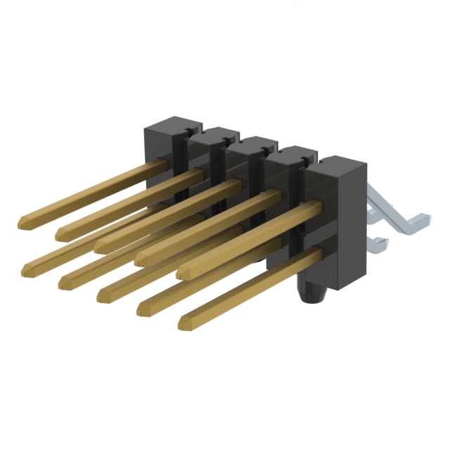 CONN HEADER SMD R/A 10POS 2.54MM