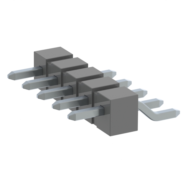 CONN HEADER SMD R/A 5POS 2.54MM