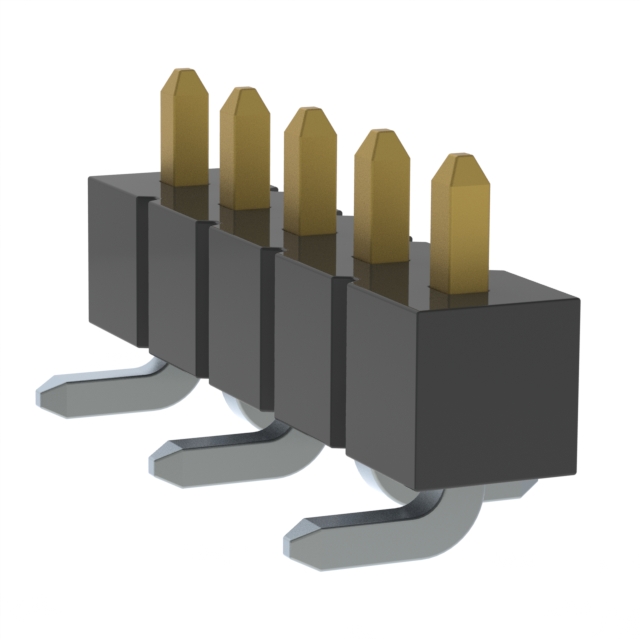 CONN HEADER SMD 5POS 2.54MM