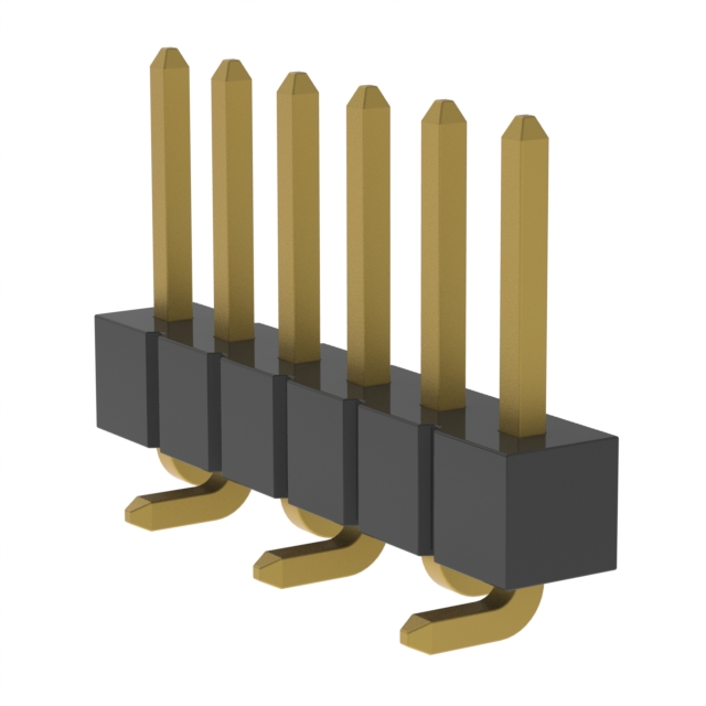 CONN HEADER SMD 6POS 2.54MM