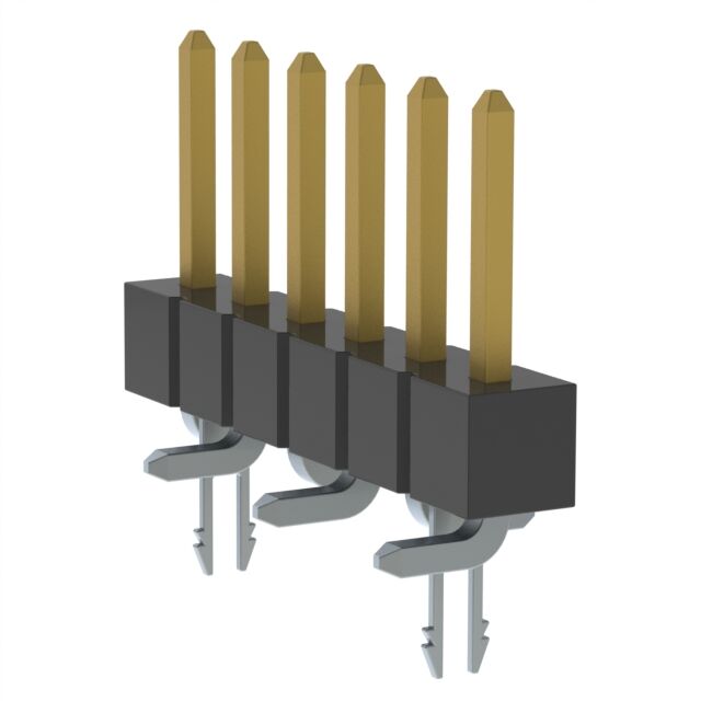 CONN HEADER SMD 6POS 2.54MM