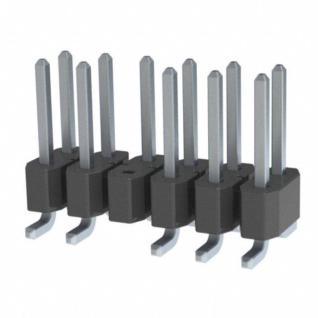 CONN HEADER SMD 12POS 2.54MM