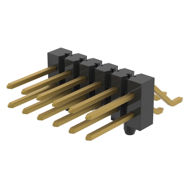 CONN HEADER SMD R/A 12POS 2.54MM