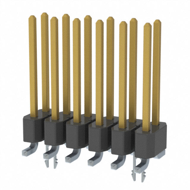 CONN HEADER SMD 12POS 2.54MM