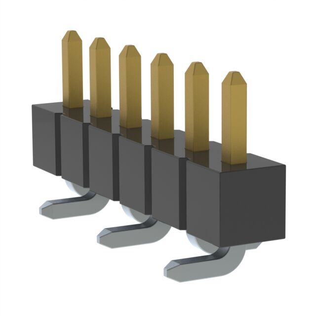CONN HEADER SMD 6POS 2.54MM