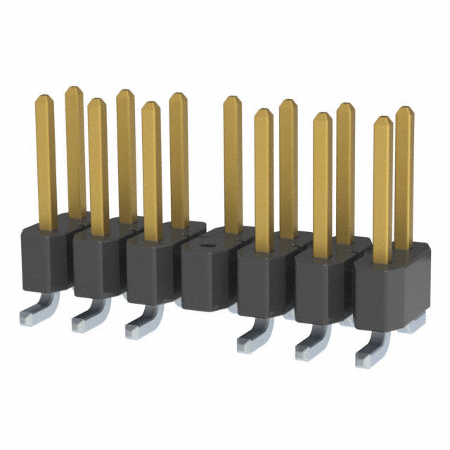 CONN HEADER SMD 14POS 2.54MM