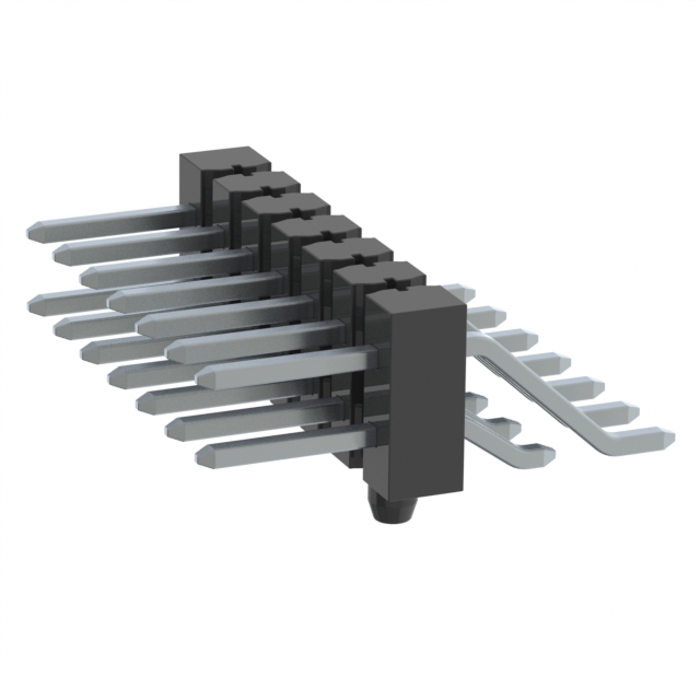 CONN HEADER SMD R/A 14POS 2.54MM