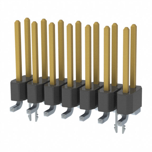 CONN HEADER SMD 14POS 2.54MM