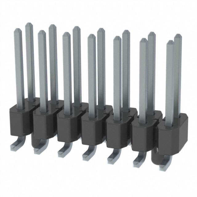 CONN HEADER SMD 14POS 2.54MM