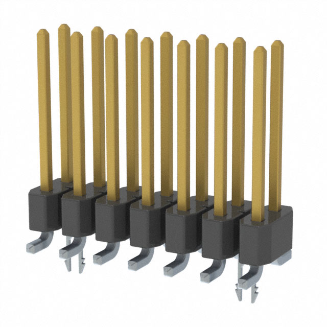 CONN HEADER SMD 14POS 2.54MM
