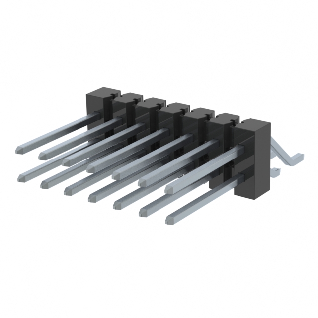 CONN HEADER SMD R/A 14POS 2.54MM