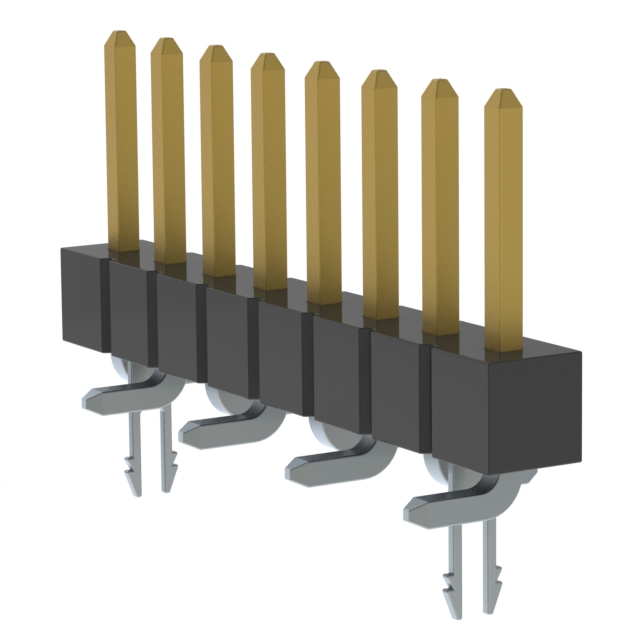 CONN HEADER SMD 8POS 2.54MM