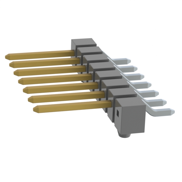 CONN HEADER SMD R/A 8POS 2.54MM