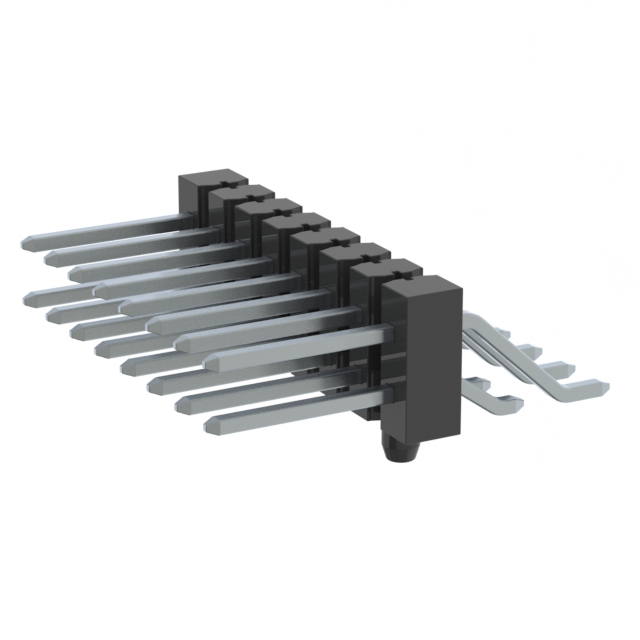 CONN HEADER SMD R/A 16POS 2.54MM