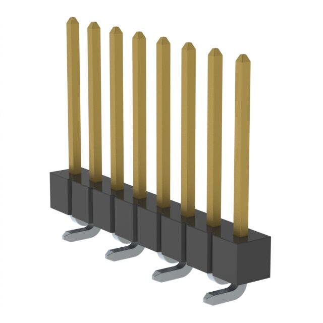 CONN HEADER SMD 8POS 2.54MM