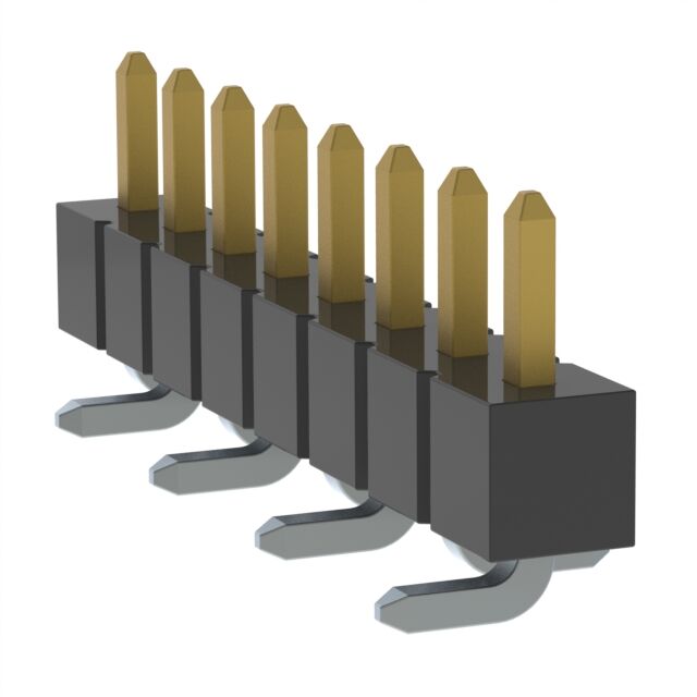 CONN HEADER SMD 8POS 2.54MM