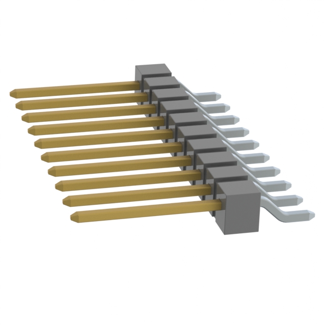 CONN HEADER SMD R/A 10POS 2.54MM