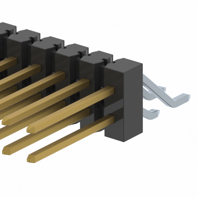 CONN HEADER SMD R/A 28POS 2.54MM