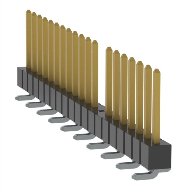 CONN HEADER SMD 20POS 2.54MM