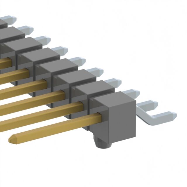 CONN HEADER SMD R/A 31POS 2.54MM