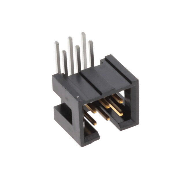 CONN HEADER R/A 6POS 2.54MM